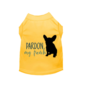 Pardon My Frenchie- Dog Shirt