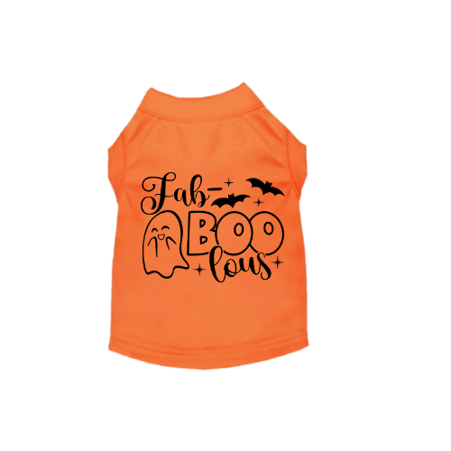 Fab-BOO-lous Ghost- Dog Shirt