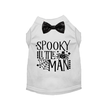 Spooky Little Man Dog Shirt