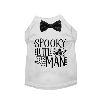 Spooky Little Man Dog Shirt